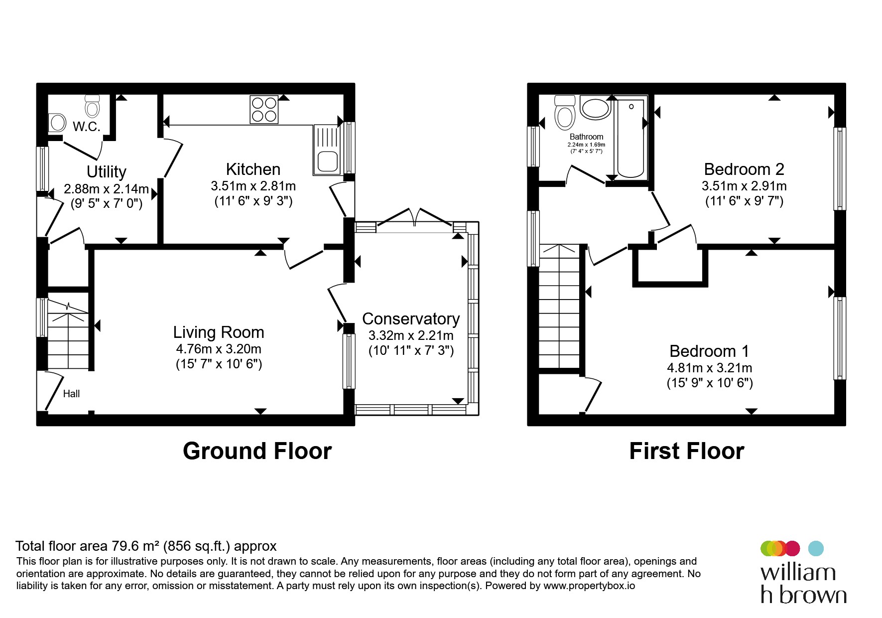 9, Mackenzie Square, STEVENAGE floorplan