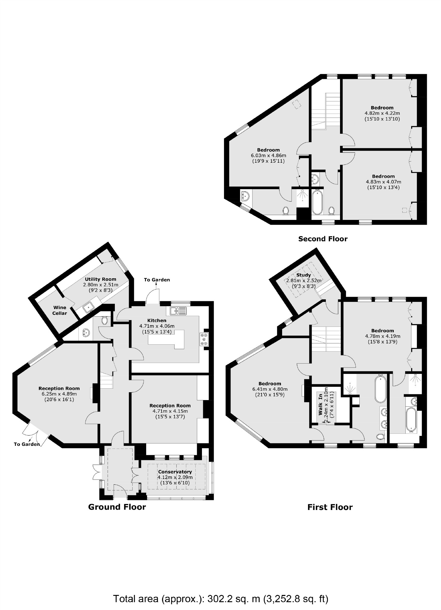 6, Rudall Crescent, London floorplan