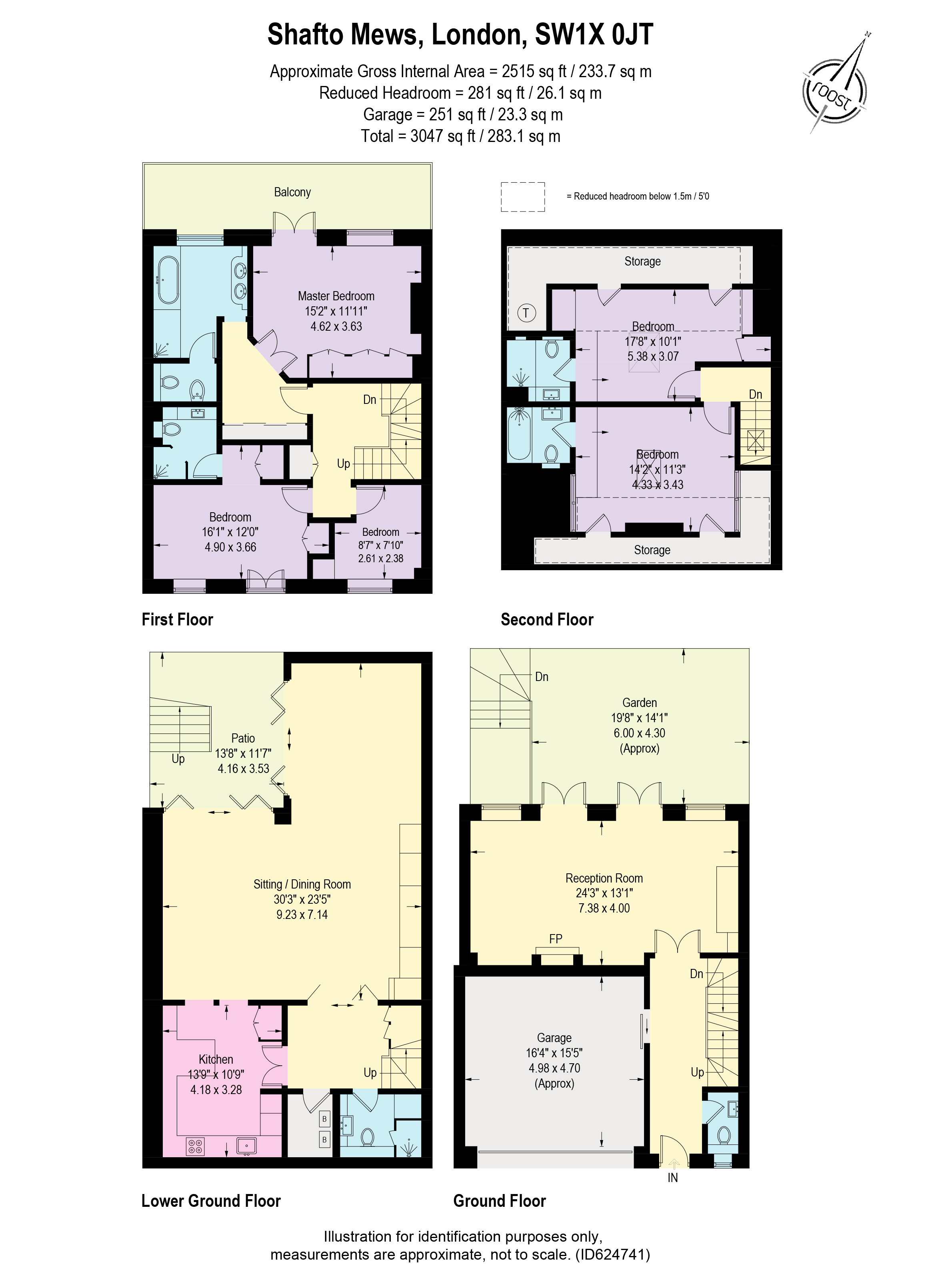 6, Shafto Mews, London floorplan