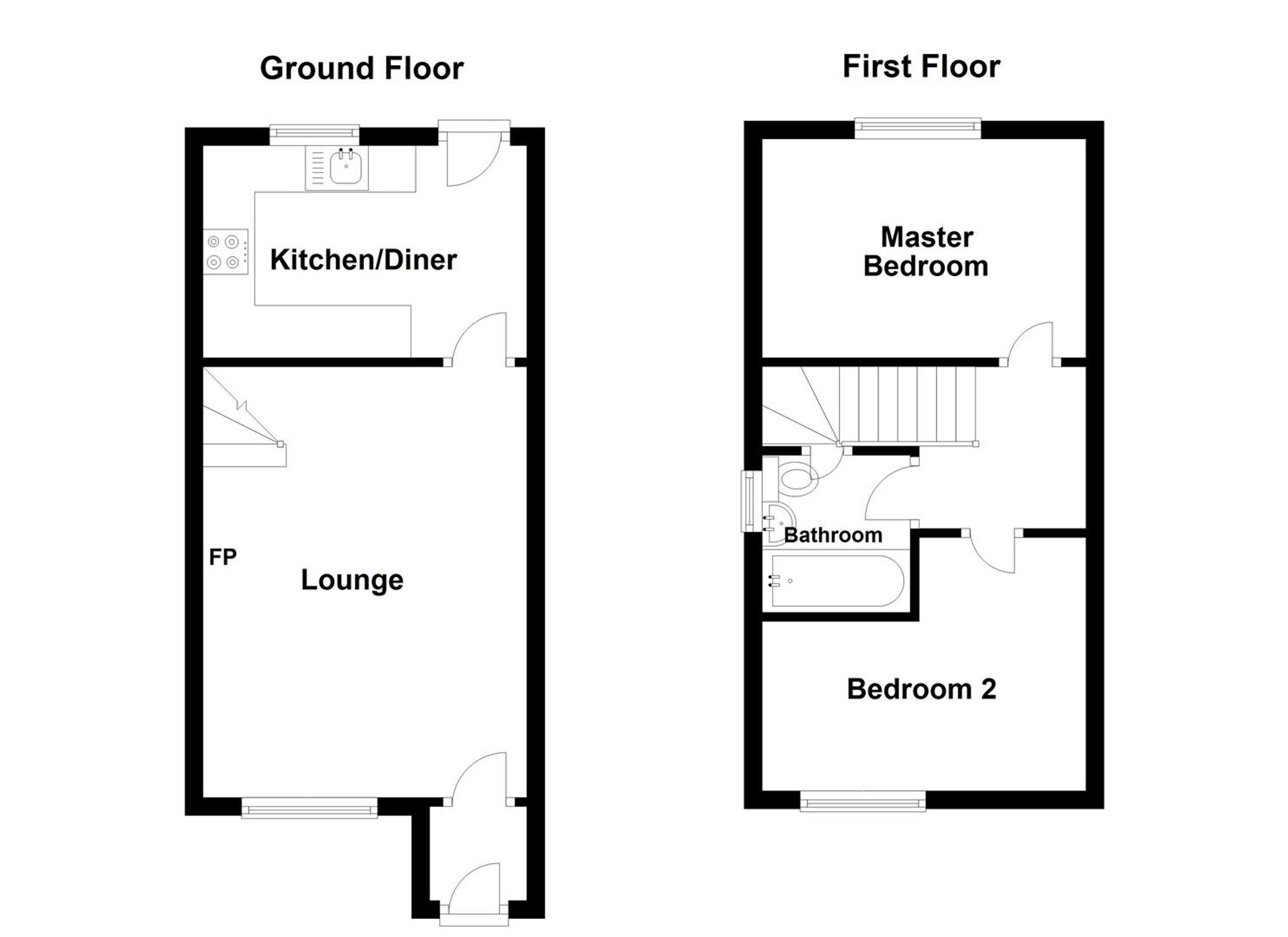 21 Moors View, Bury floorplan