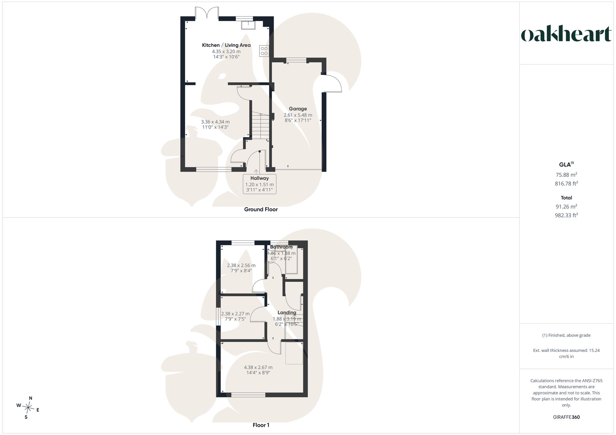 24 Glebe Way, Stowmarket floorplan