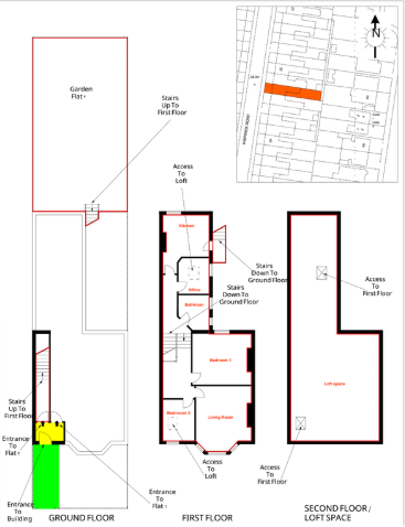 First Floor Flat
39, Warwick Road, Margate floorplan