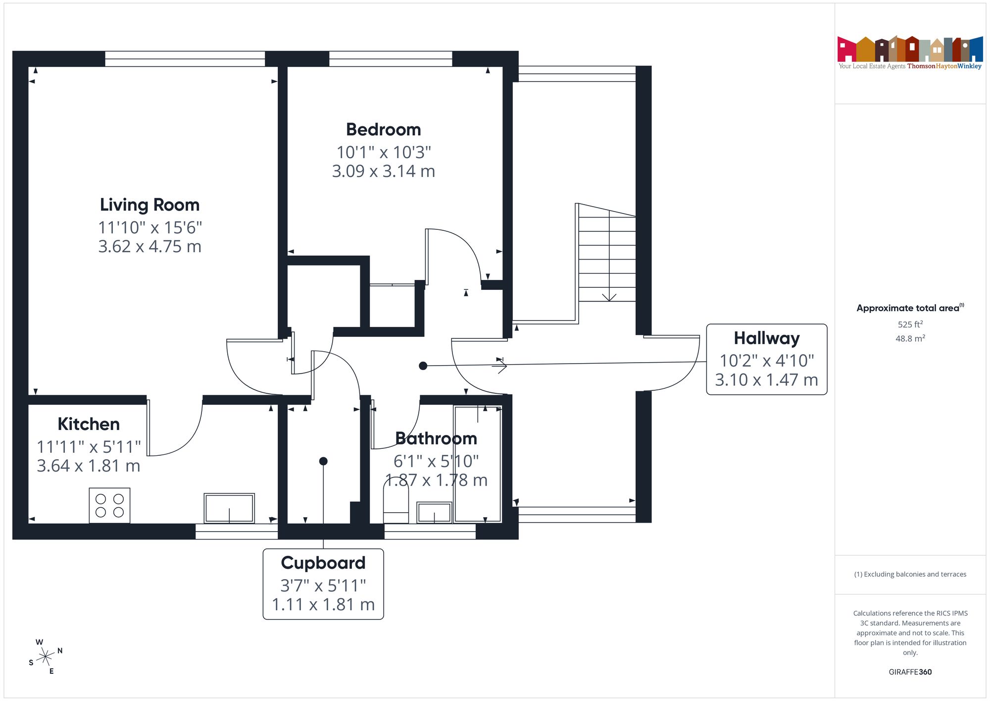 72 Lingmoor Rise, Kendal floorplan