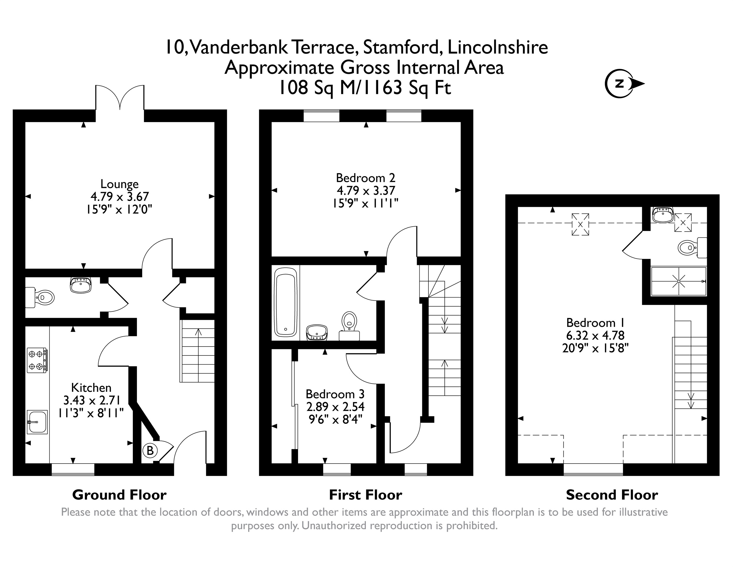 10, Vanderbank Terrace, Stamford floorplan