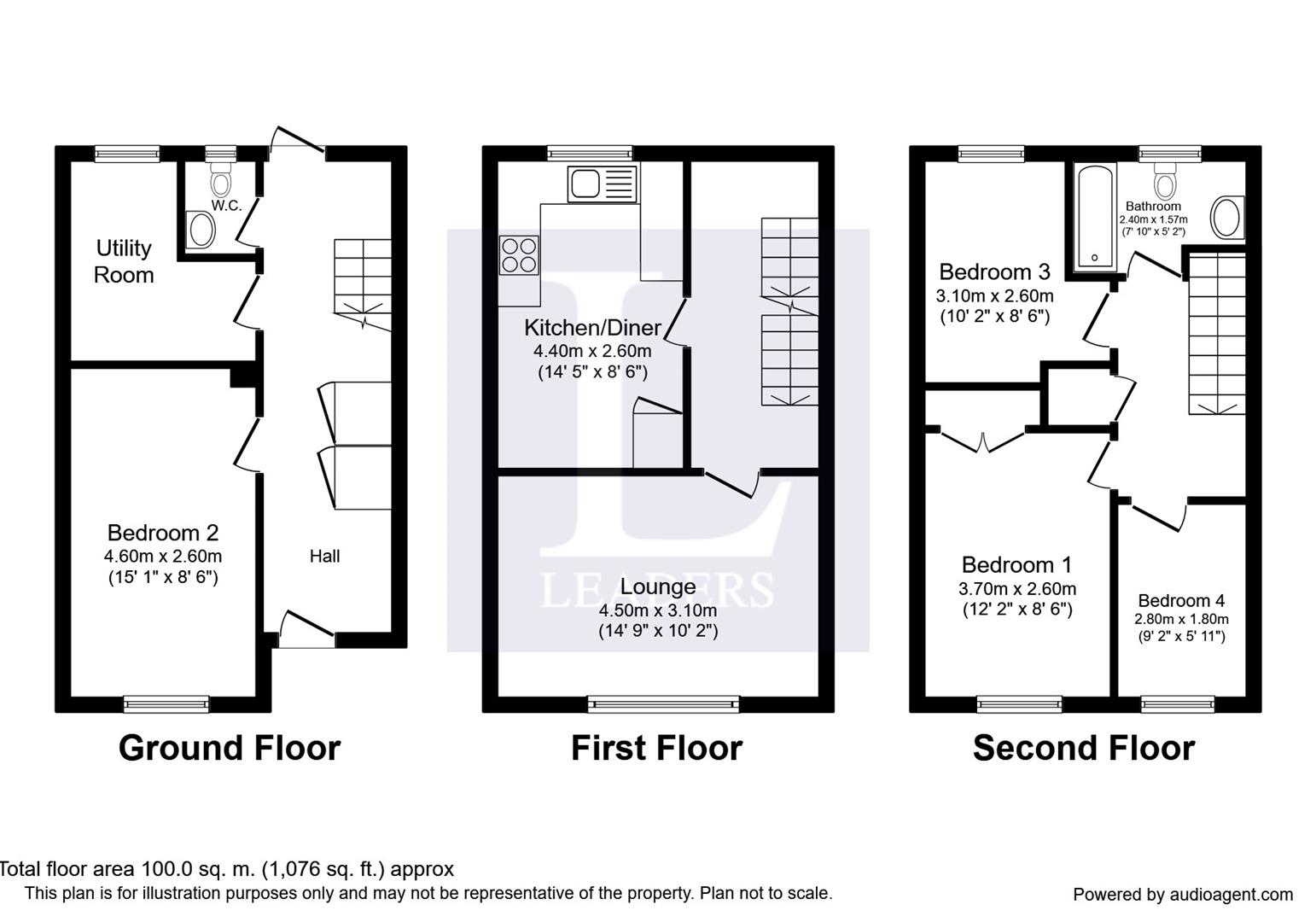 4 Bedrooms Terraced house for sale in Manners Way, Southend-On-Sea SS2