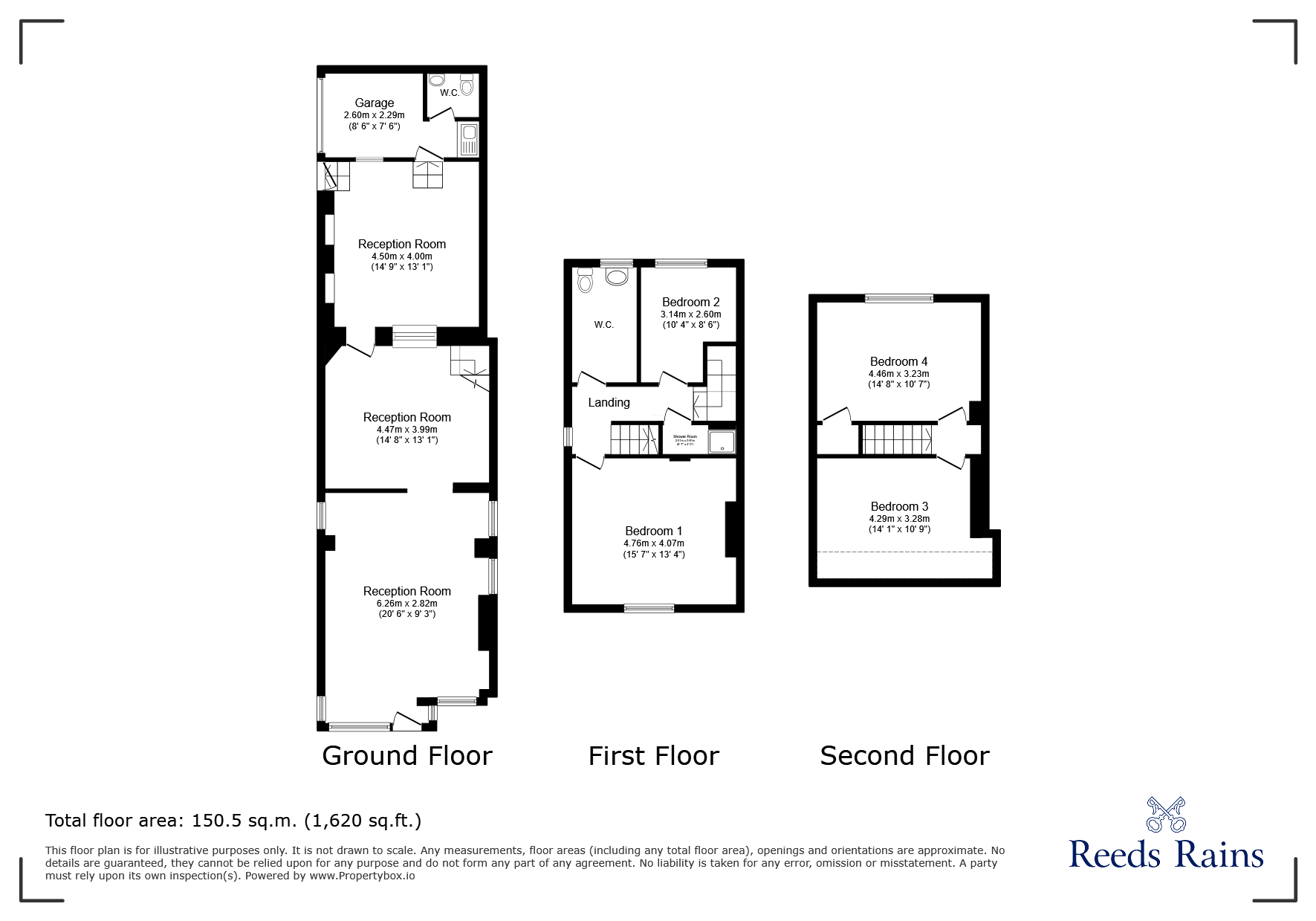 194, Medomsley Road, Durham floorplan