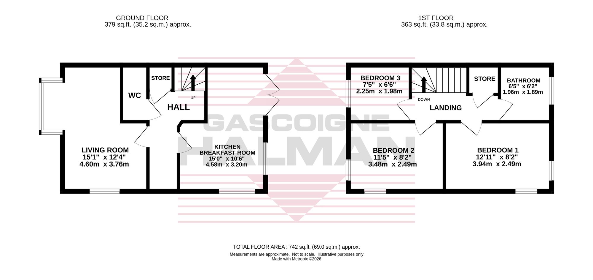41 Bramble Way, Stockport floorplan