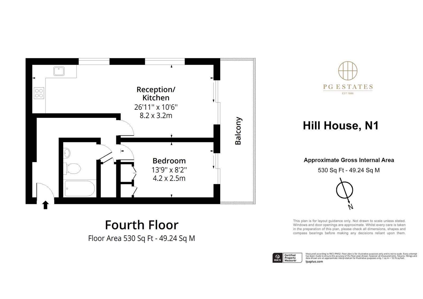 Pentonville Road, London floorplan
