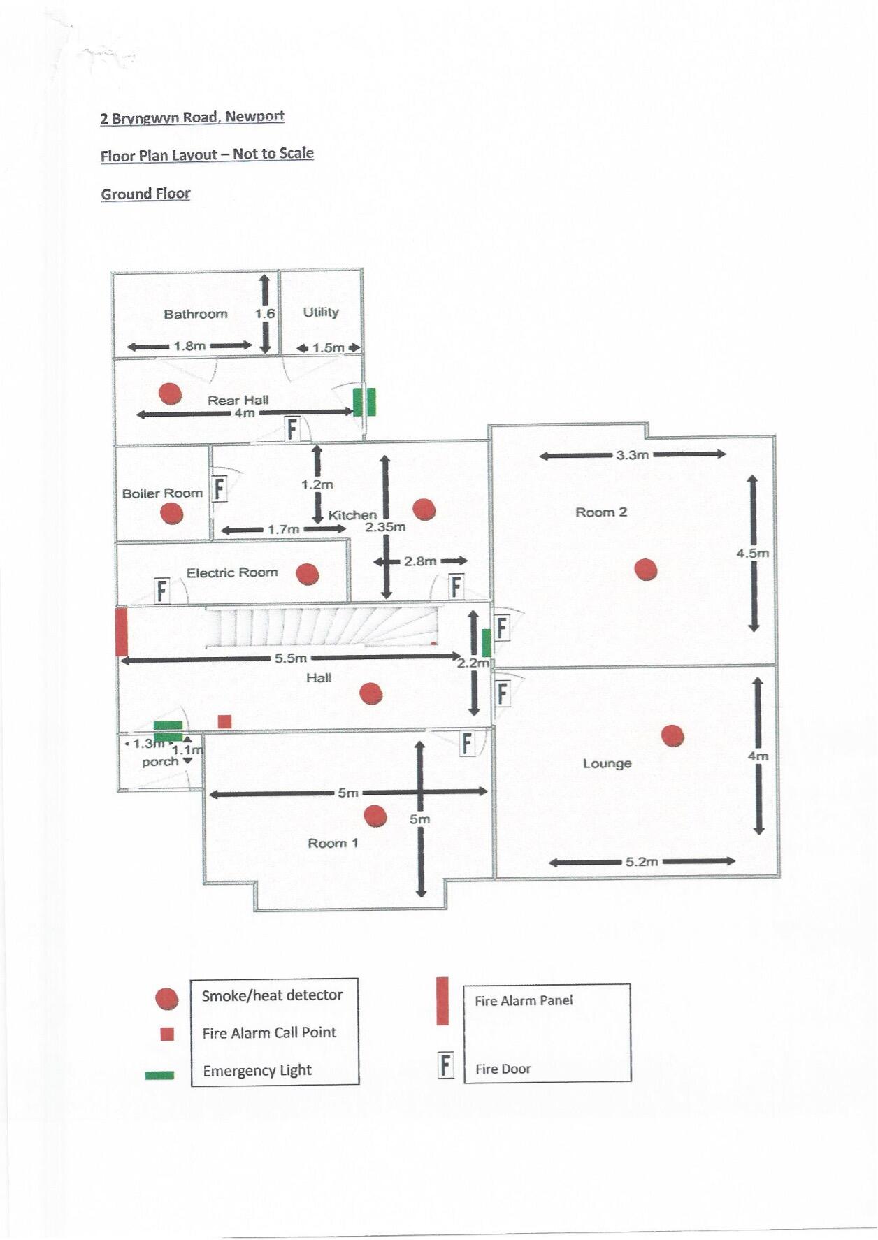 2, Bryngwyn Road floorplan