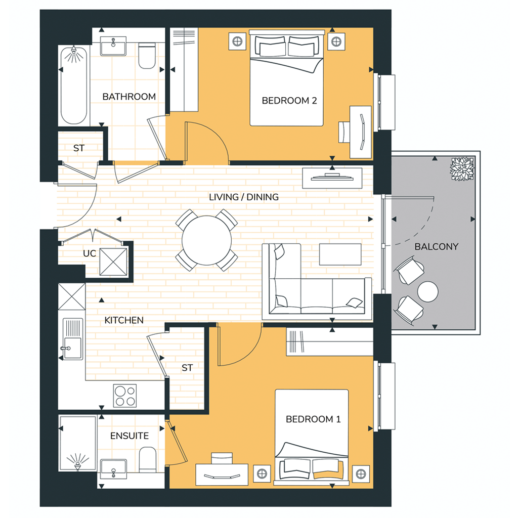 H871967, Lapidge Drive, London floorplan