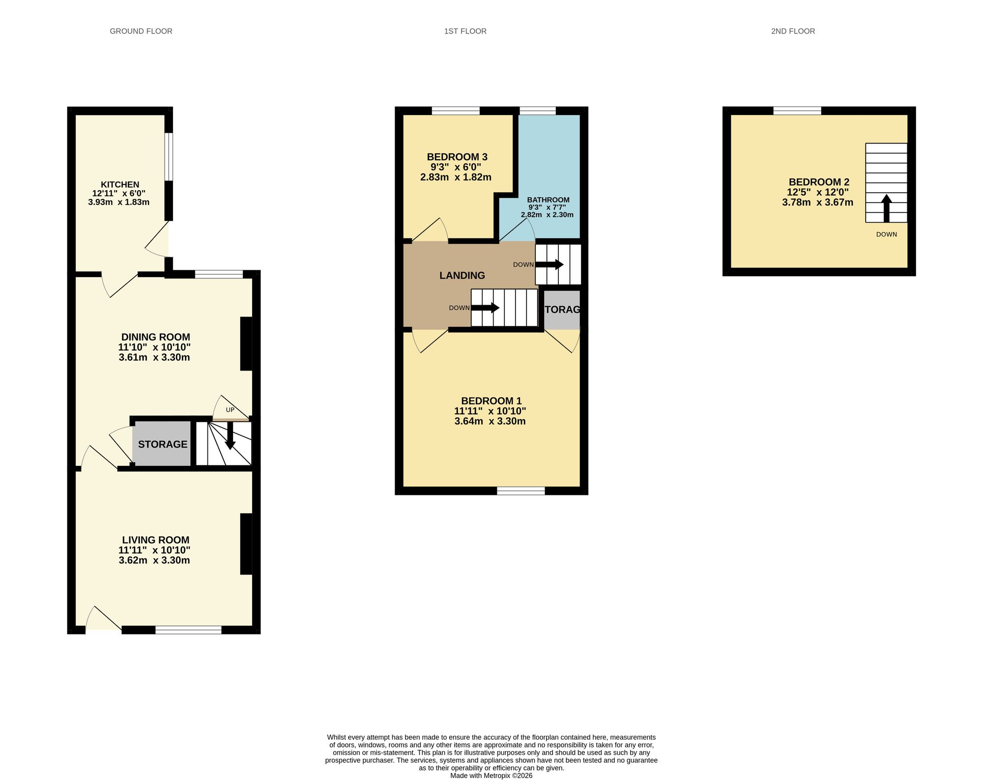 16 Vallance Street, Mansfield floorplan