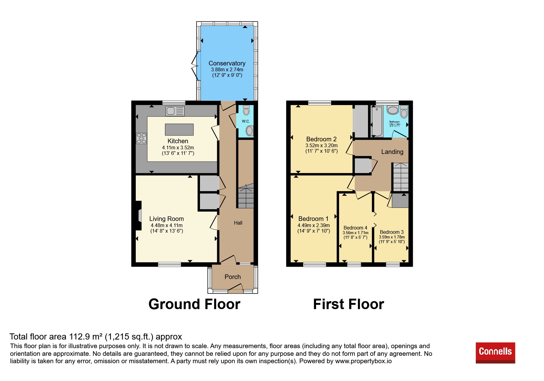 56, Mount Skippet Way, Dorchester floorplan
