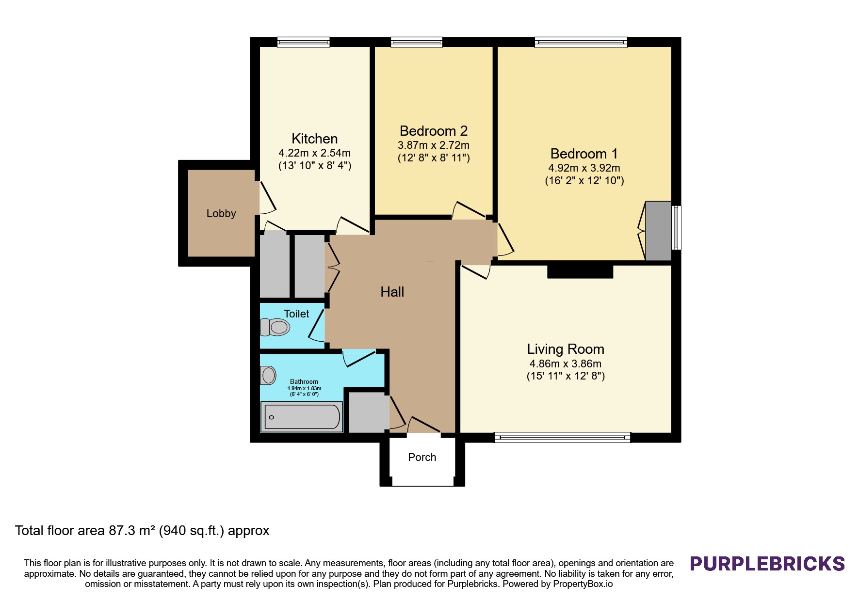 28, St. Marys Close, Littlehampton floorplan