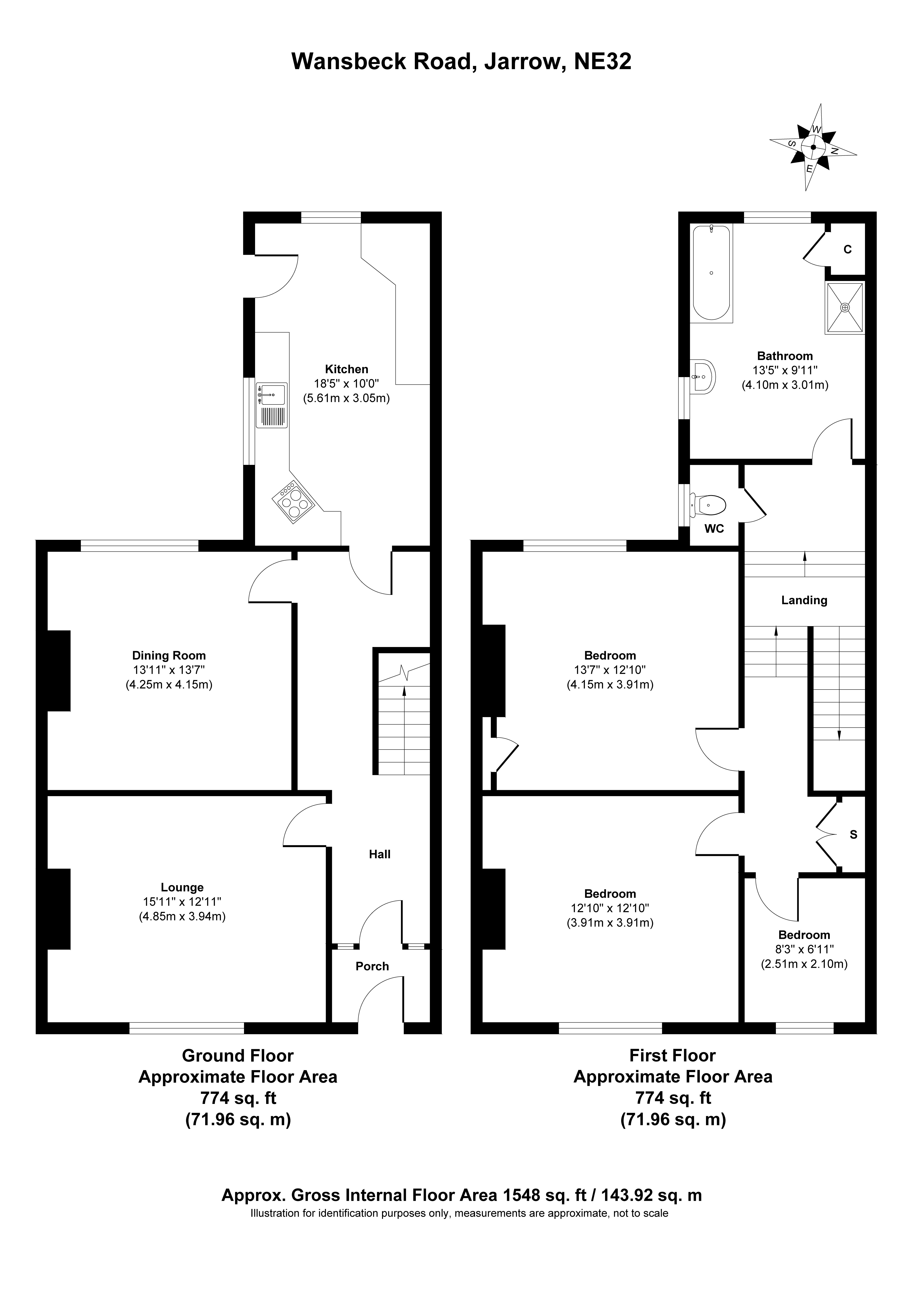 Wansbeck Road Jarrow Ne32 3 Bedroom Terraced House For Sale 60744686 Primelocation 2282