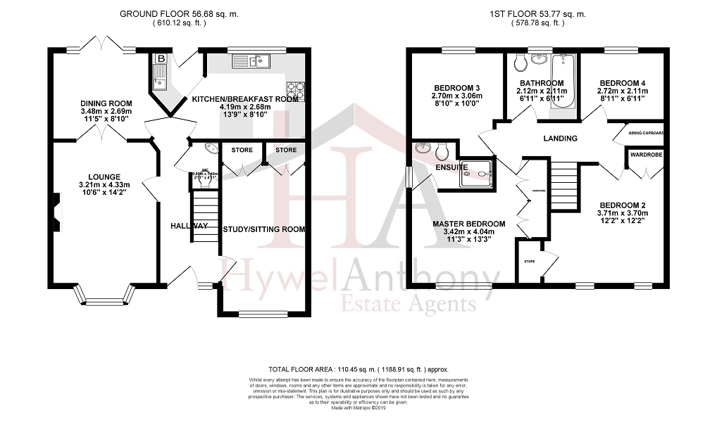 4 Bedrooms Detached house for sale in Dan Y Graig Heights, Talbot Green, Pontyclun, Rhondda, Cynon, Taff. CF72