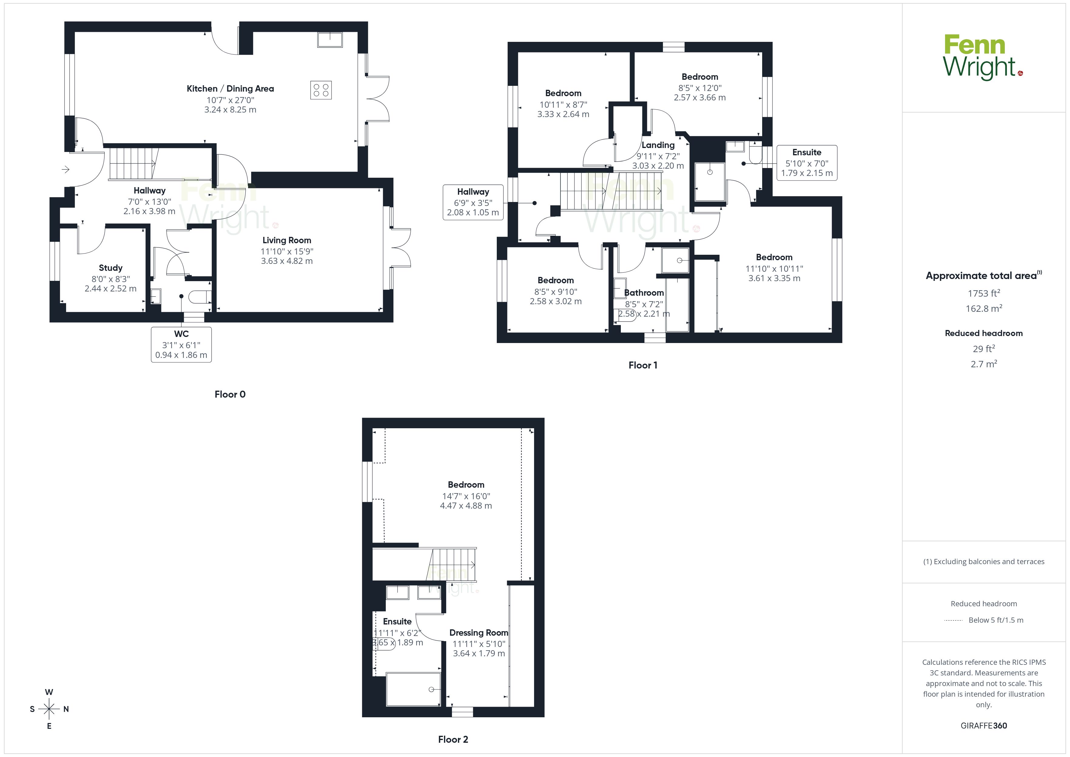 6, Elm Close, Woodbridge floorplan