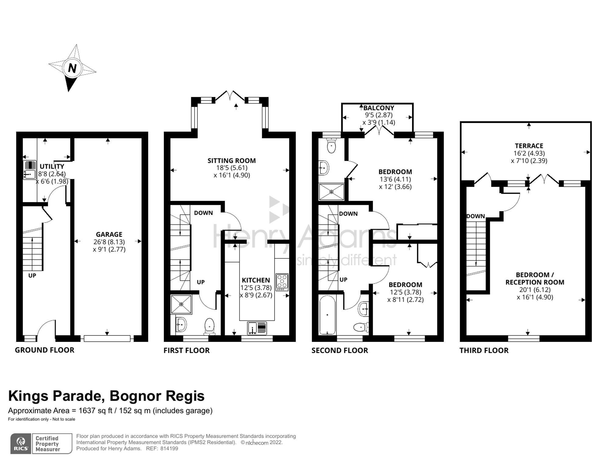 14 The Quarterdeck Kings Parade, Bognor Regis floorplan