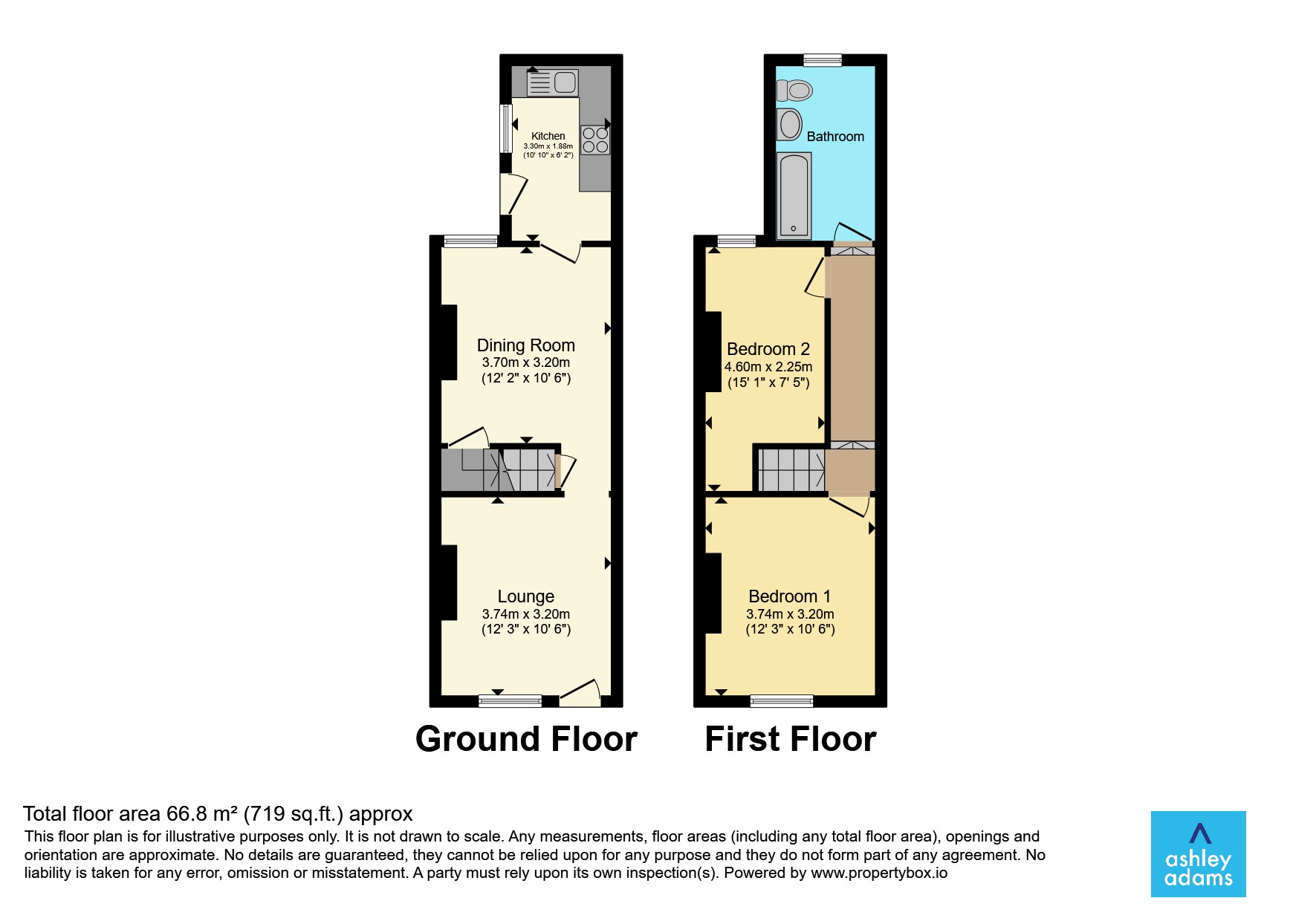 74, Sutherland Road, Derby floorplan