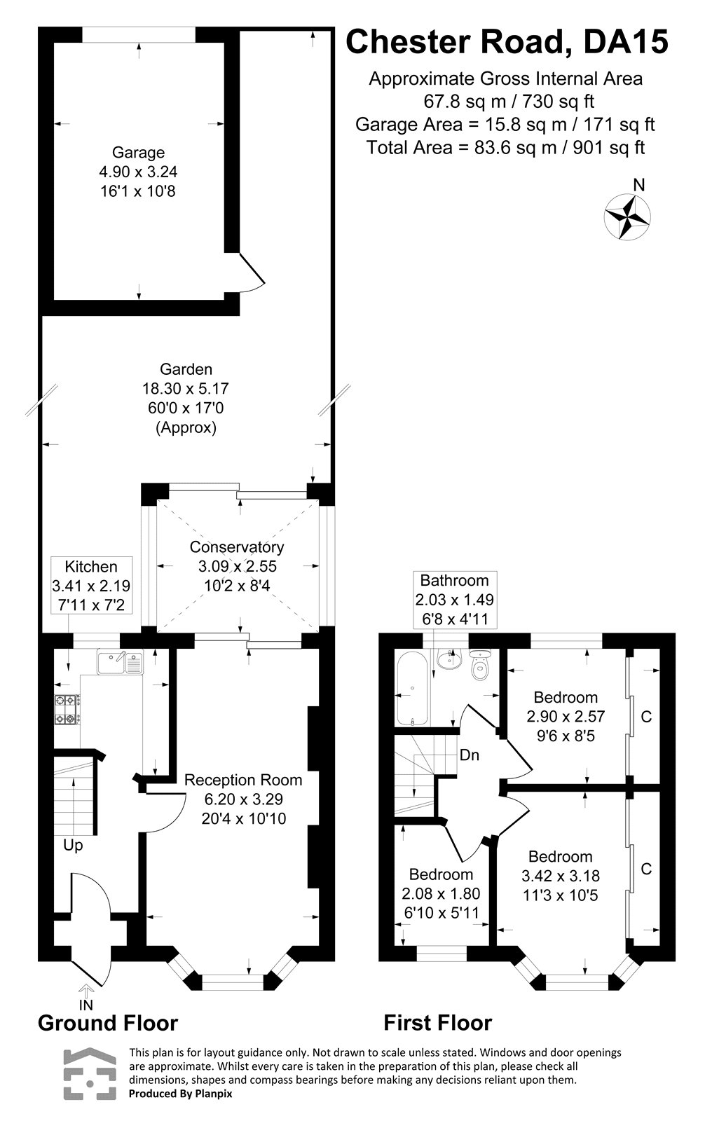 80, Chester Road, Kent floorplan