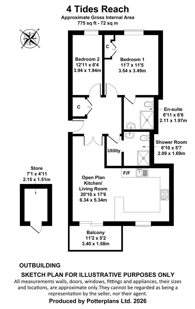 Birmingham Road, Cowes floorplan