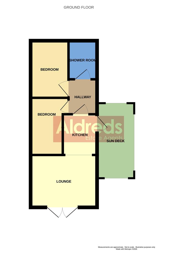 109 Beach Farm Residential & Holiday Park Ltd, Arbor Lane, Lowestoft floorplan