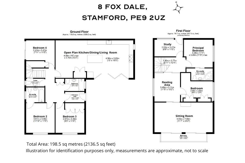 8, Fox Dale, Stamford floorplan