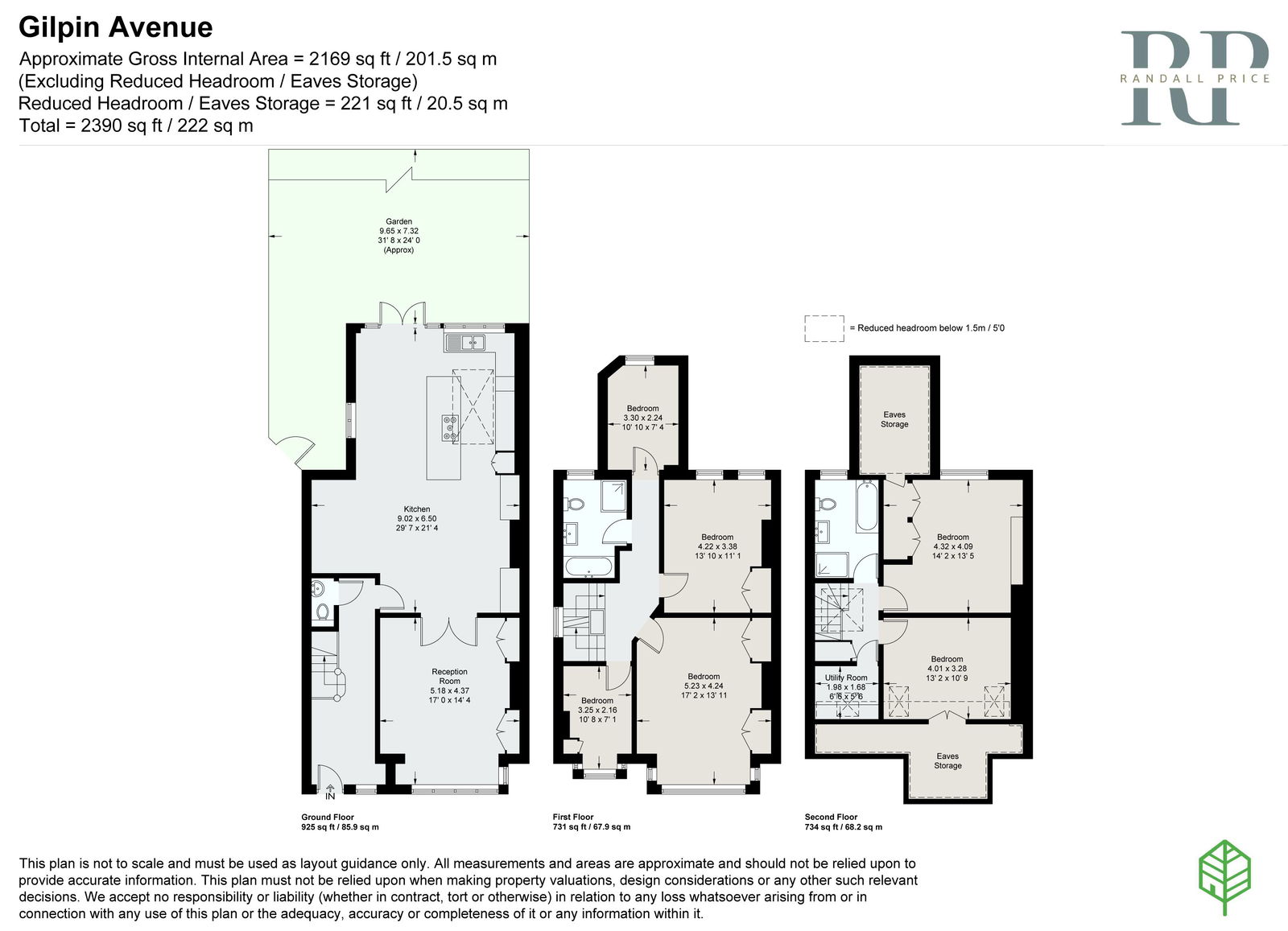 61, Gilpin Avenue, London floorplan