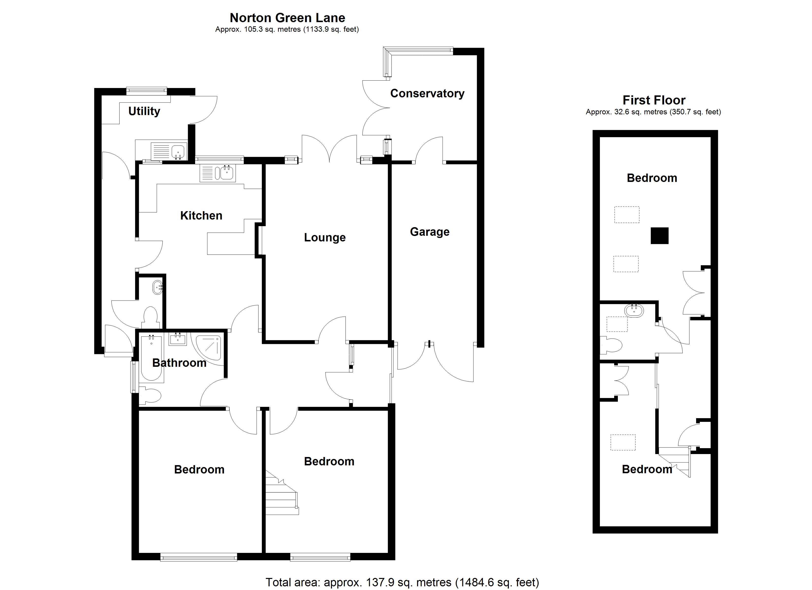 53, Norton Green Lane, Norton Canes floorplan