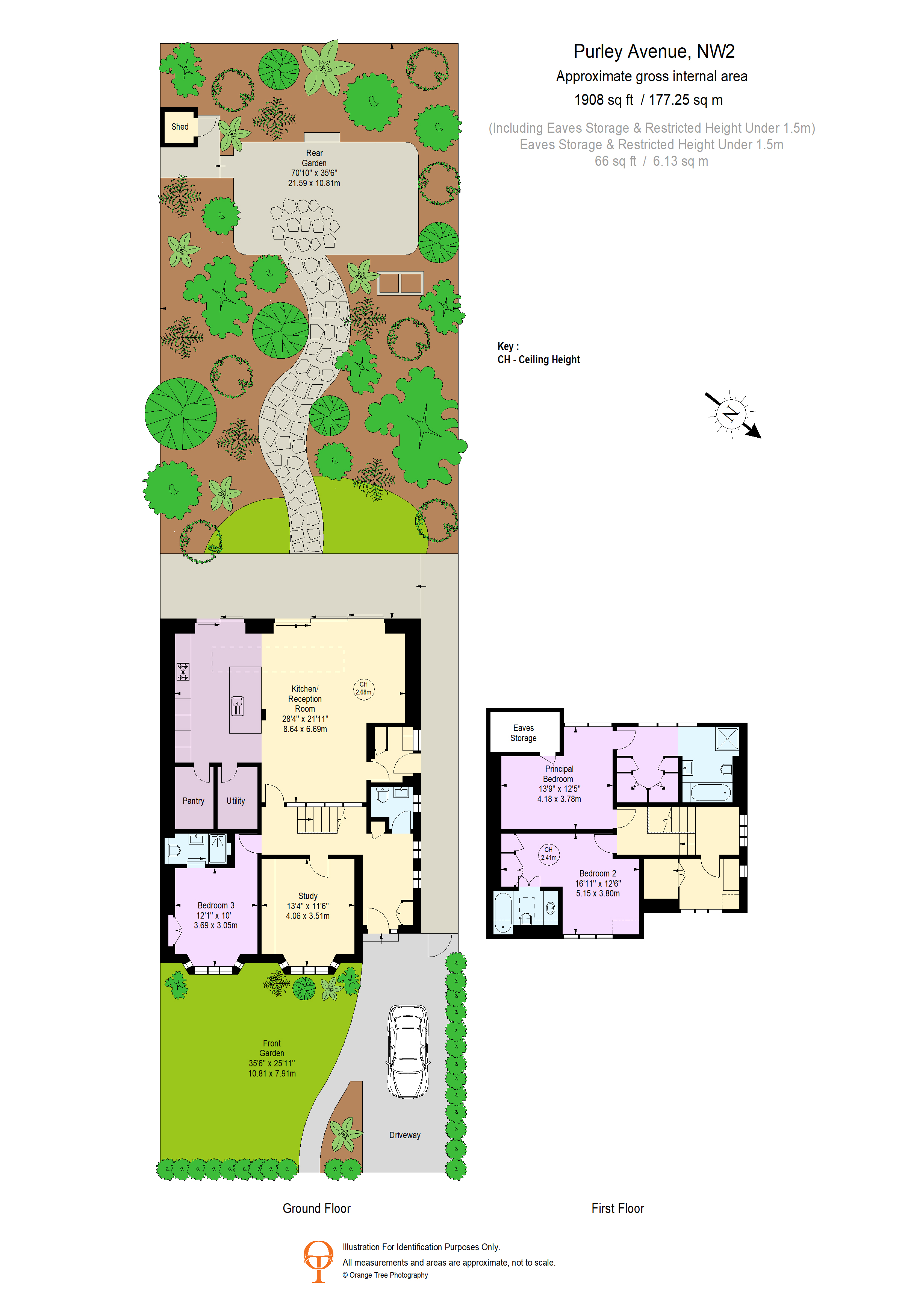 13, Purley Avenue, Cricklewood floorplan