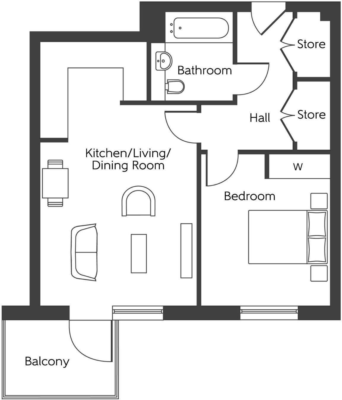 2 Watling Street, Bexleyheath DA6, 1 bedroom flat for sale 63753007