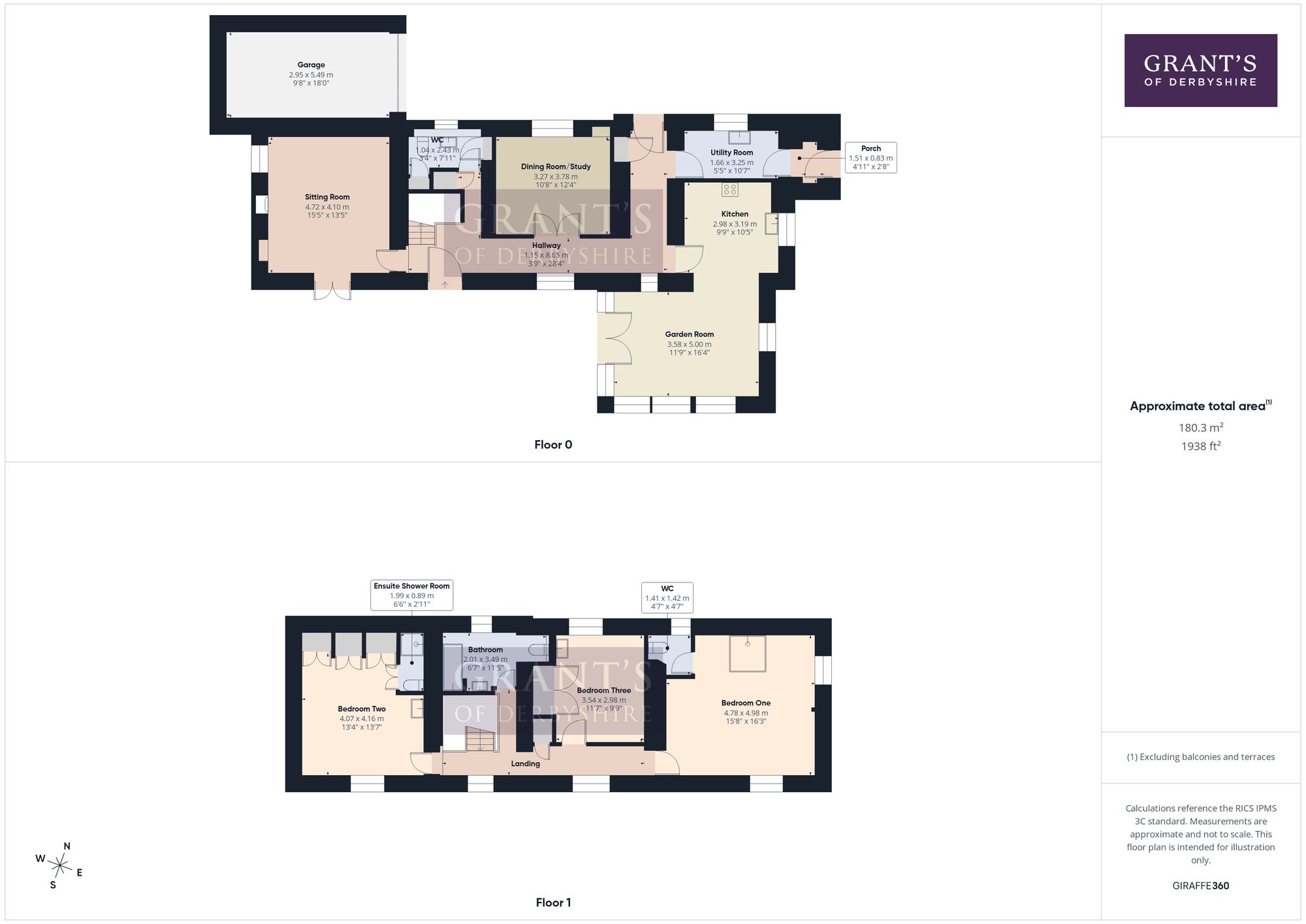 Hazel House Chesterfield Road, Matlock floorplan