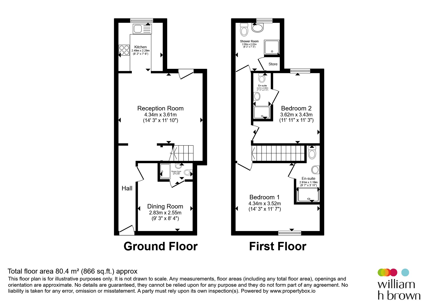66, Scarsdale Street, Chesterfield floorplan