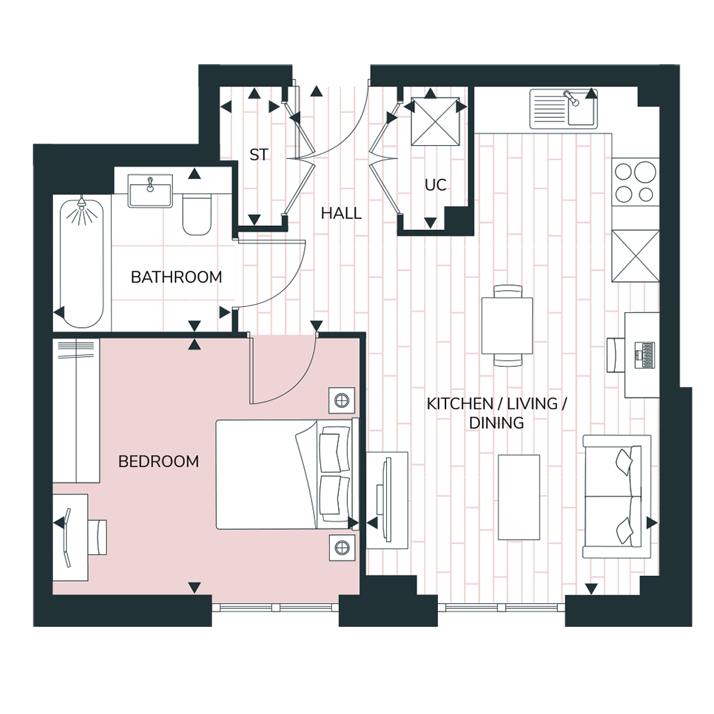 HA37545, 100 Woodgate Drive, London floorplan