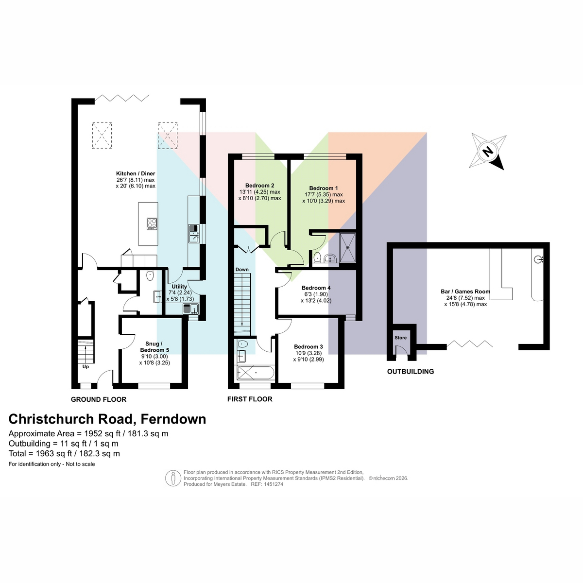 46, Christchurch Road, Ferndown floorplan