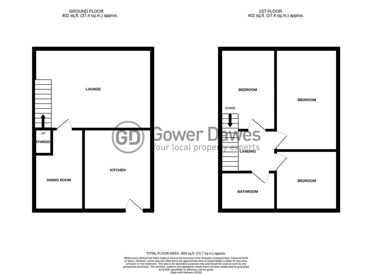 6, Furness Close, Chadwell St.Mary floorplan