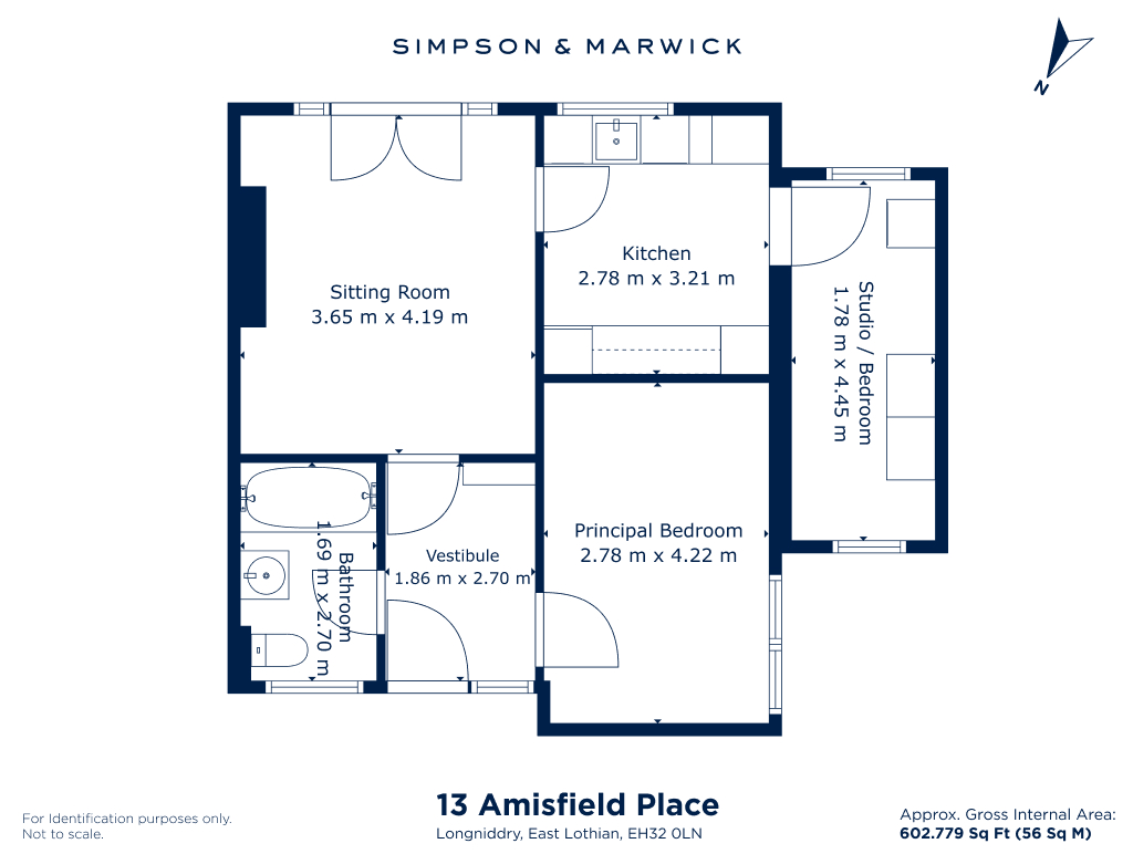 13, Amisfield Place, East Lothian floorplan