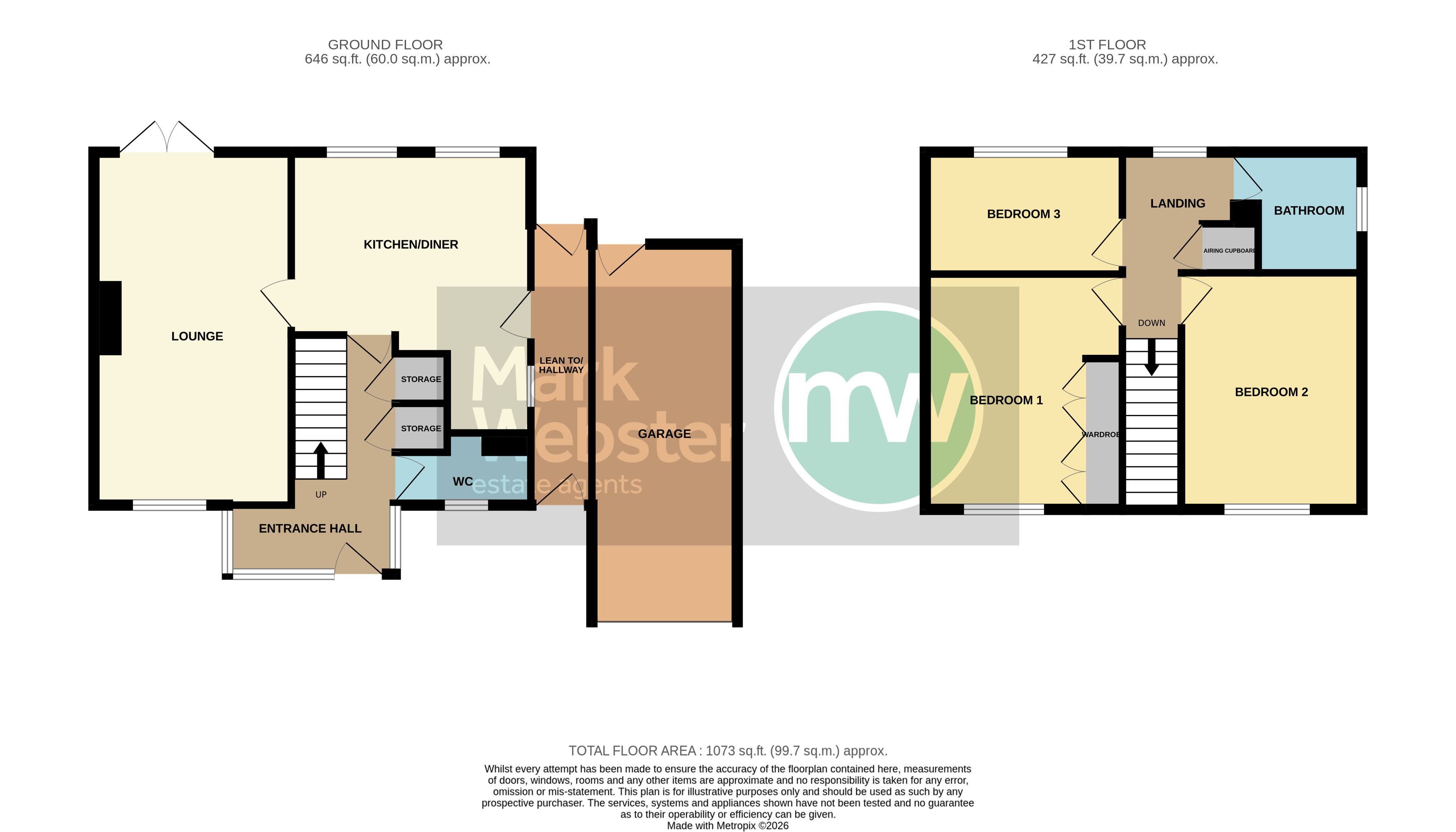 88, Friary Road, Atherstone floorplan