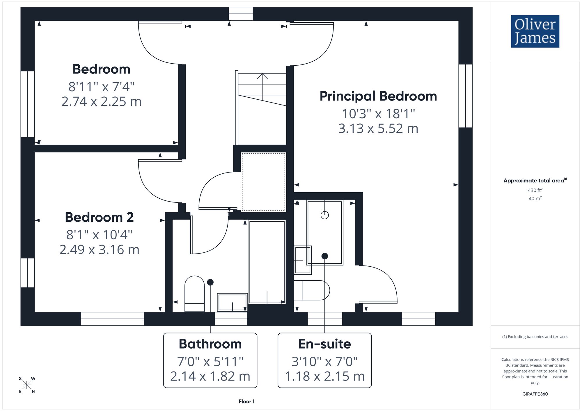 3 Bloomfield Drive, Huntingdon floorplan