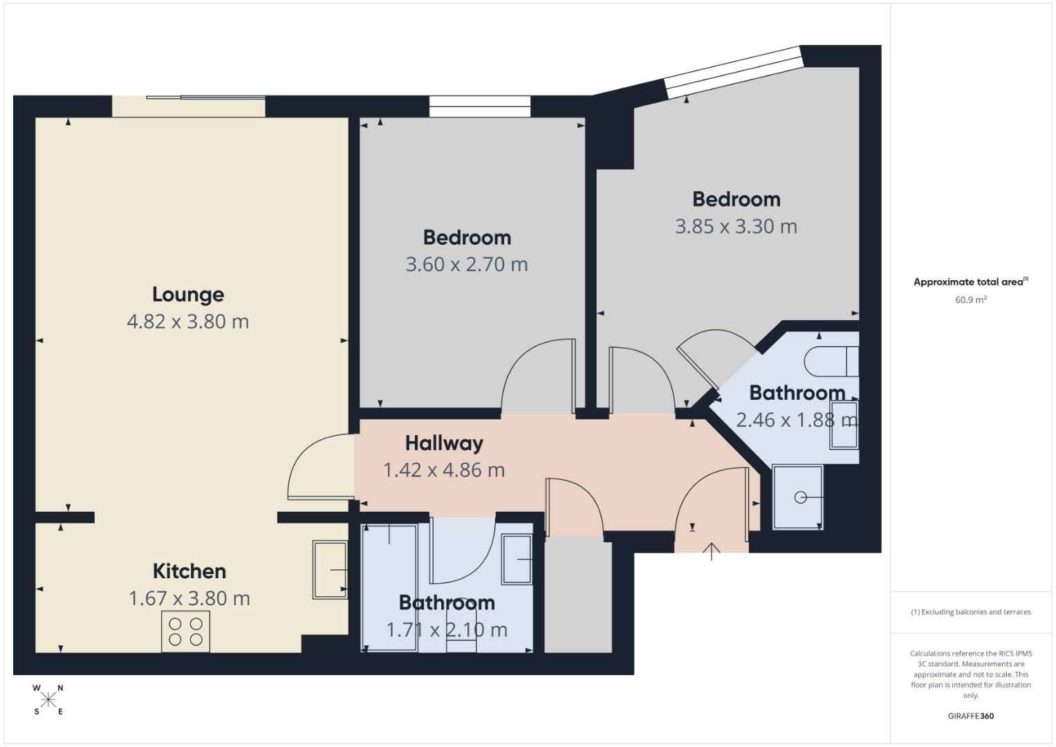 7, Merchants Court, Bingley floorplan