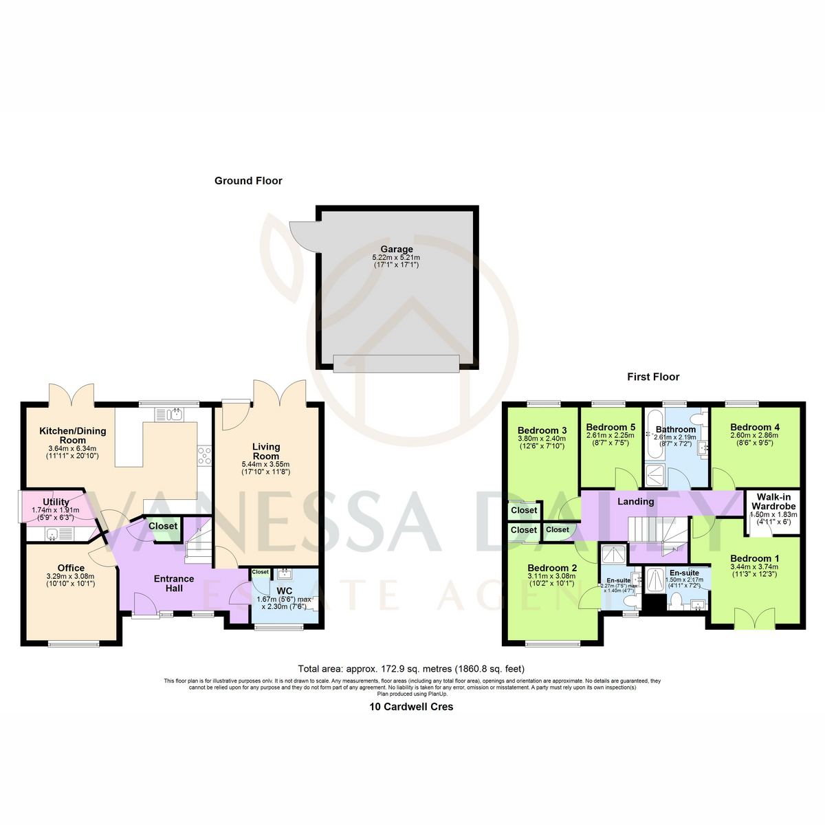 10, Cardwell Crescent, Preston floorplan