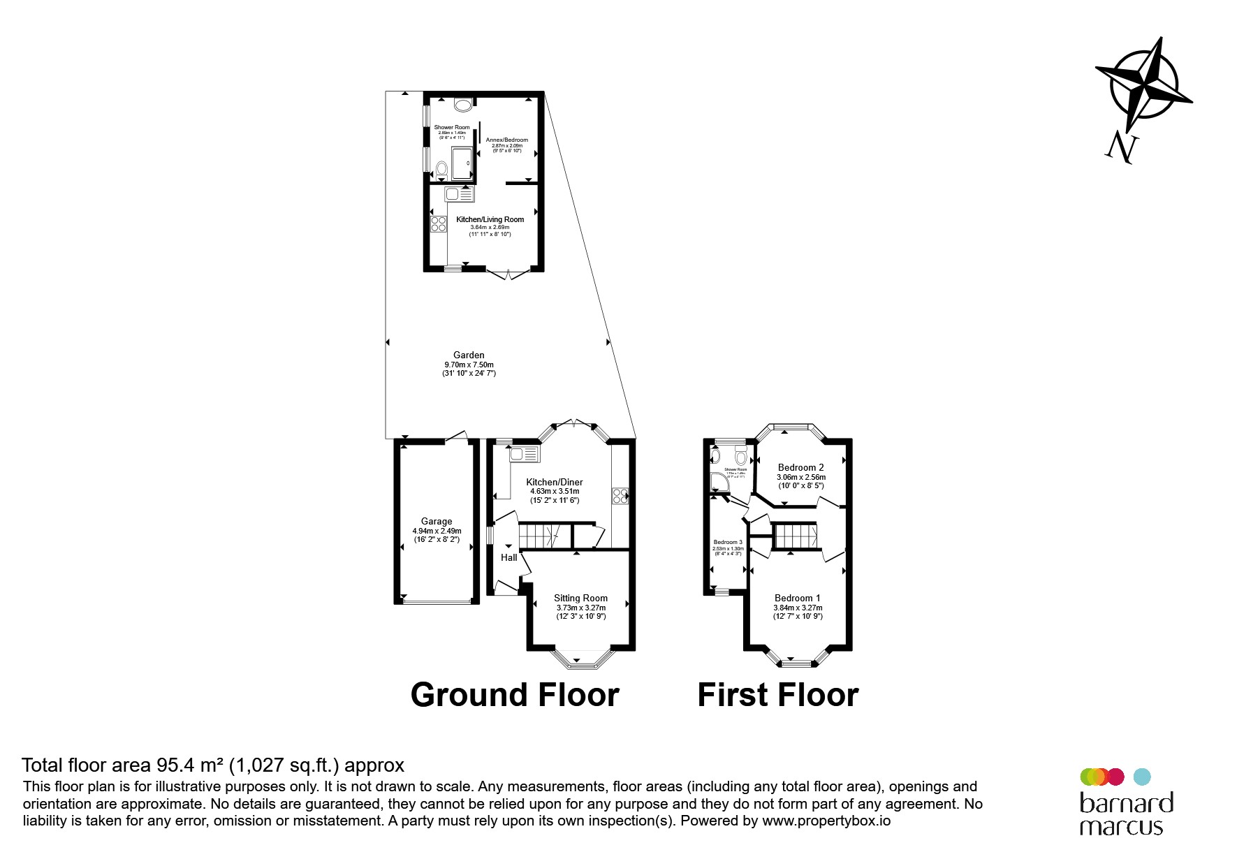 76, Rollesby Road, CHESSINGTON floorplan