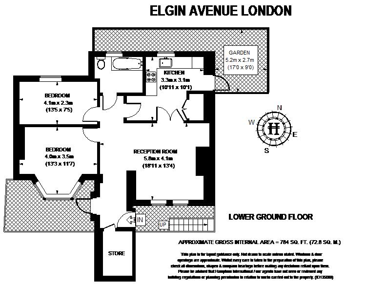 2 Bedrooms Flat to rent in Elgin Avenue, London W9