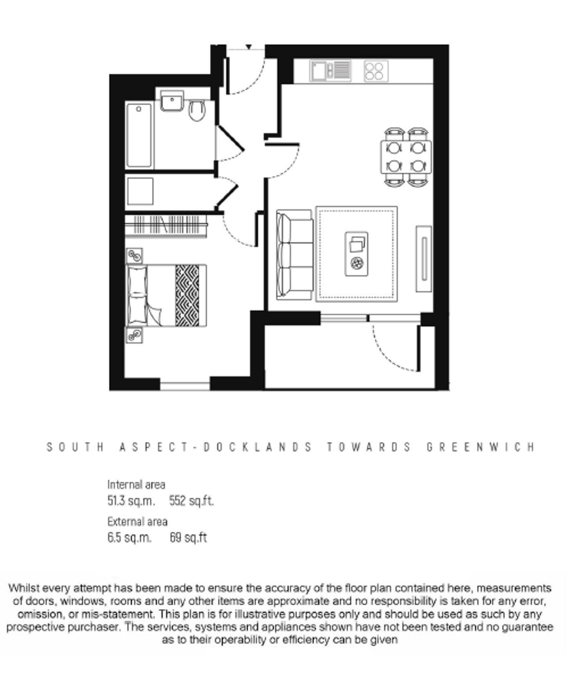 Harbour Way London E14 floorplan
