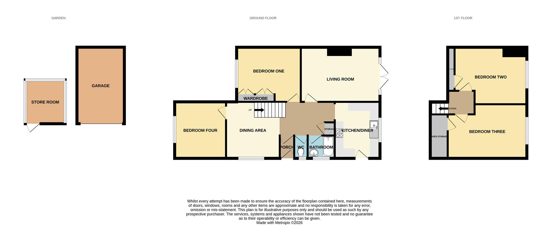 14, Twyford Close, Worthing floorplan