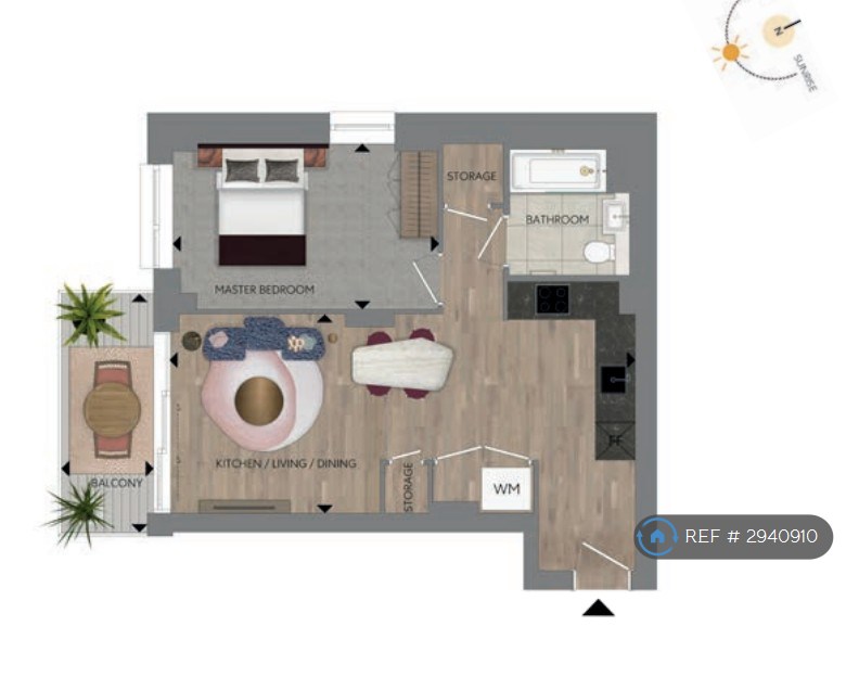 Watermeadow Lane, London floorplan