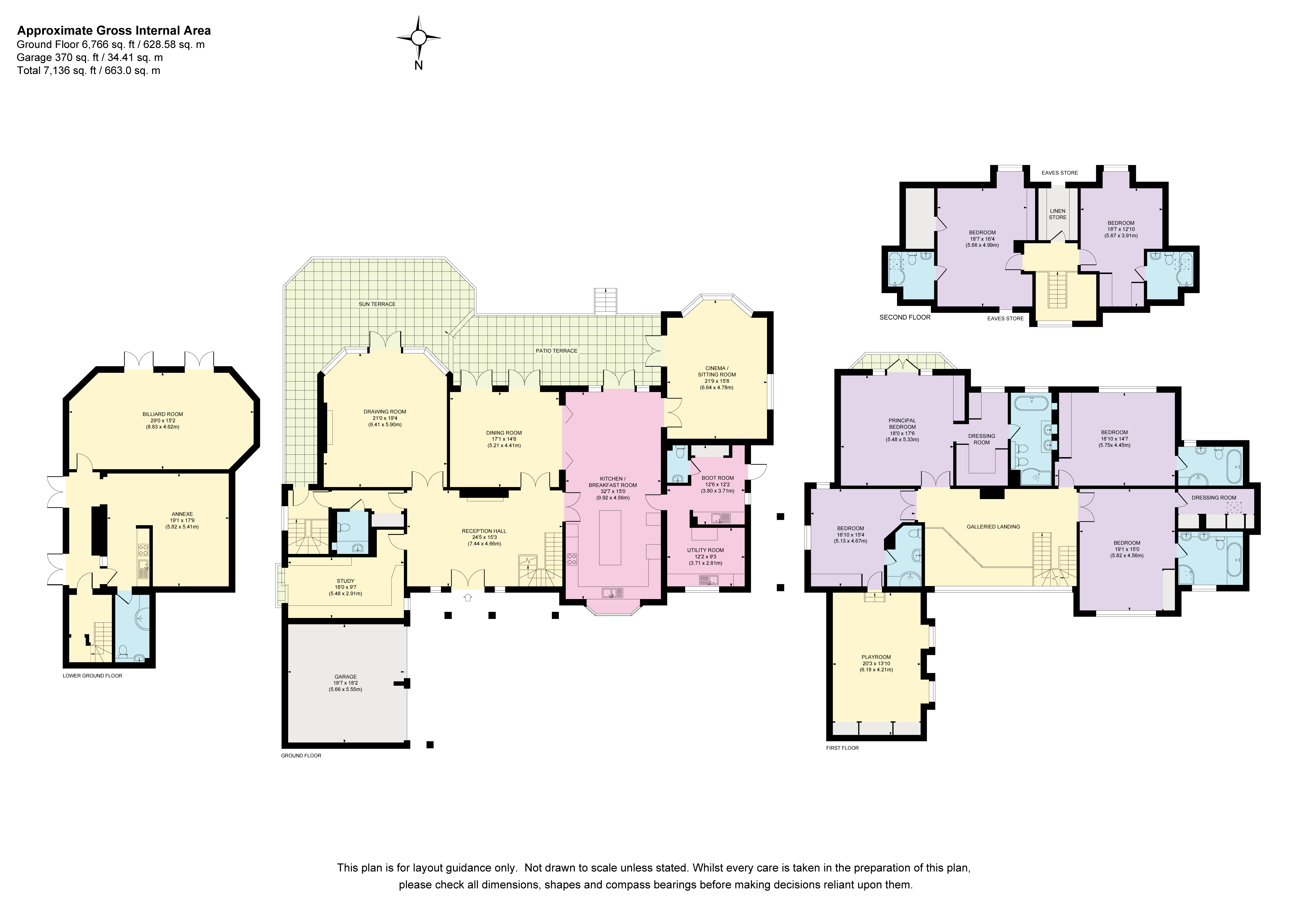 Nuns Walk, Virginia Water floorplan