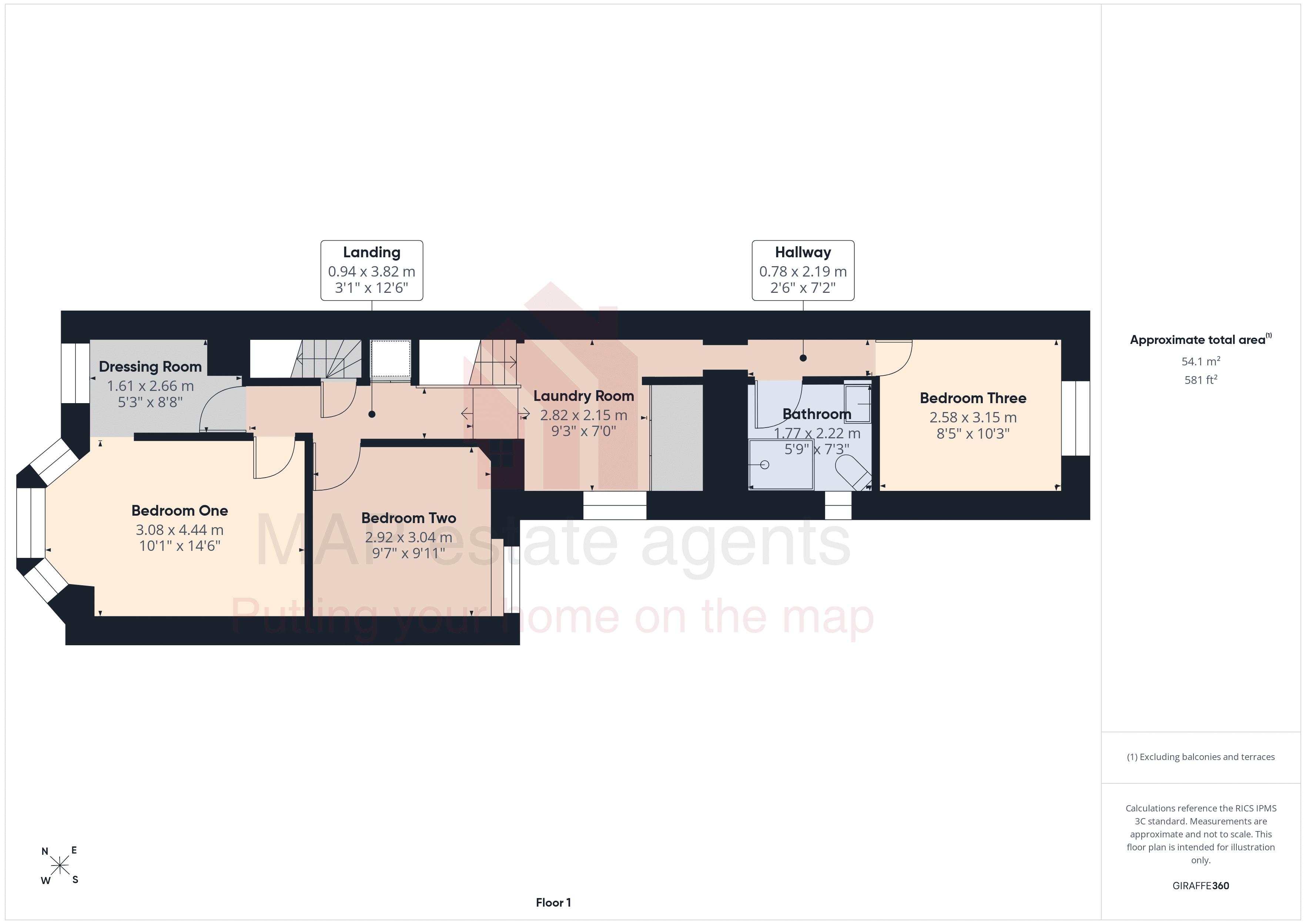 5, Atlantic Terrace, Camborne floorplan