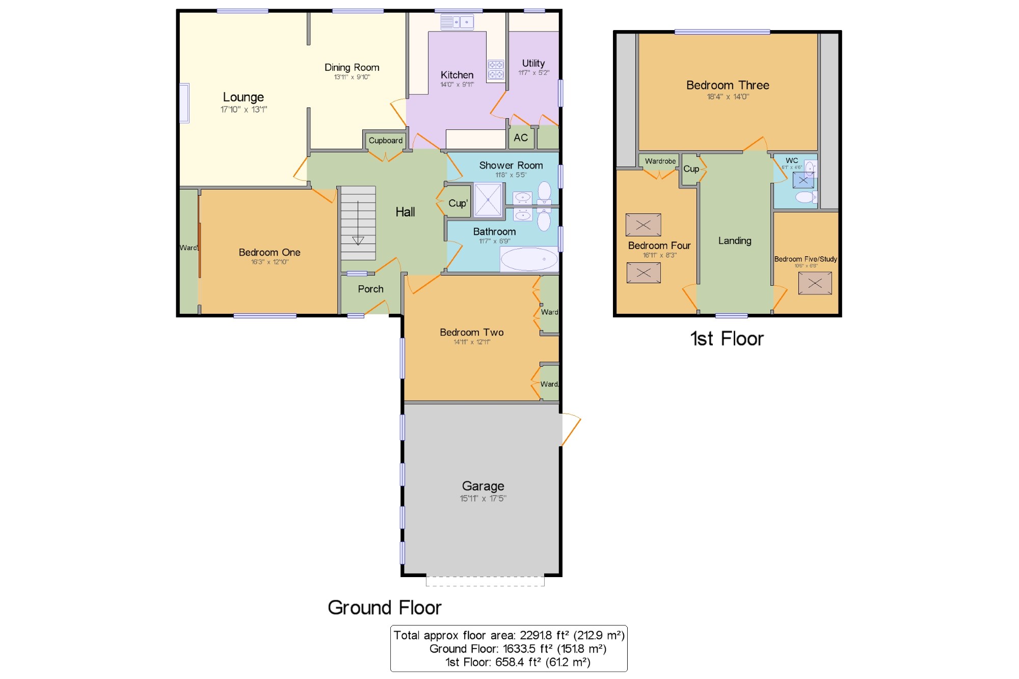 4 Bedrooms Detached house for sale in Denton Close, Maidstone, Kent, . ME15