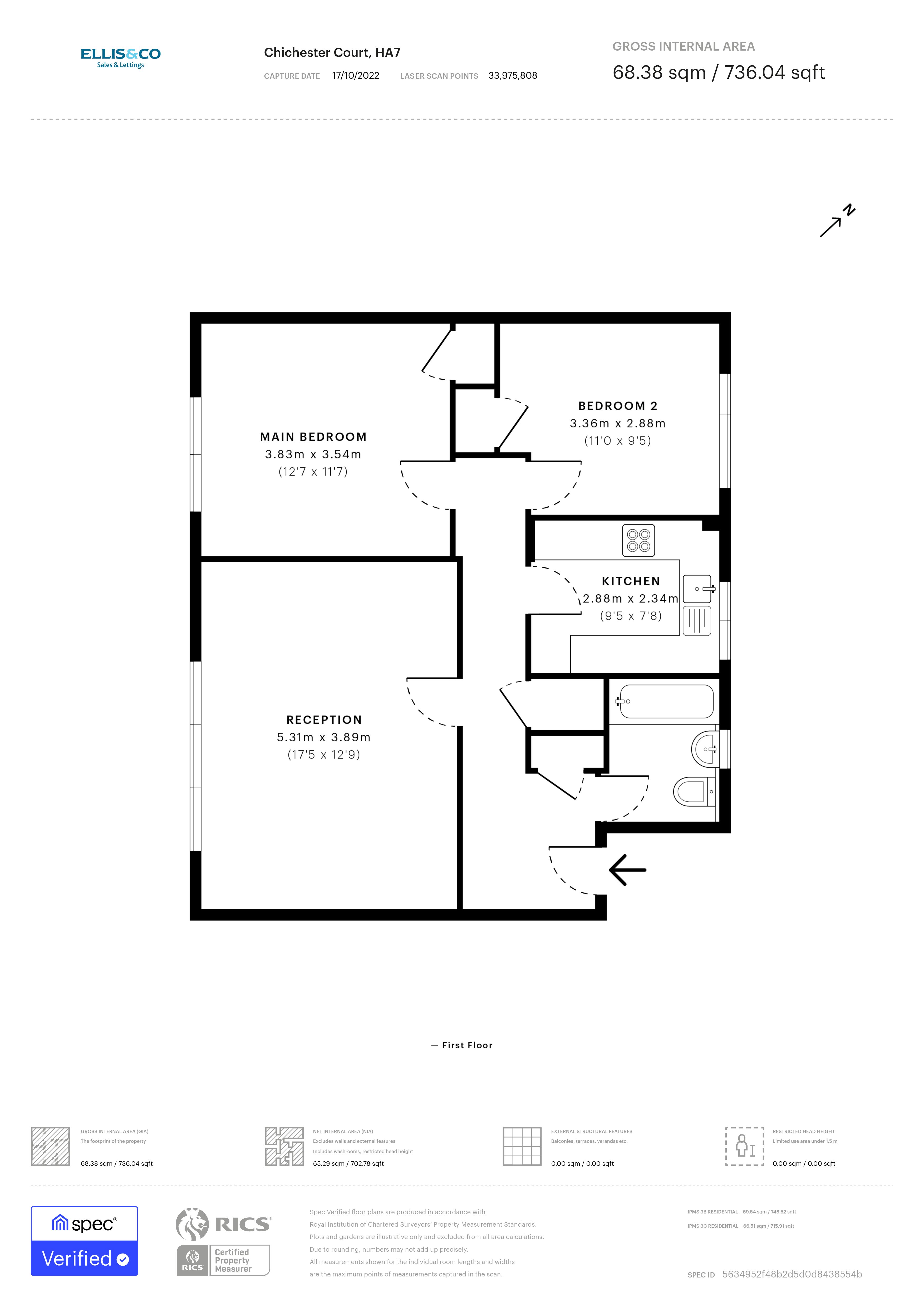 Chichester Court, Stanmore HA7, 2 bedroom flat for sale 62782866 PrimeLocation