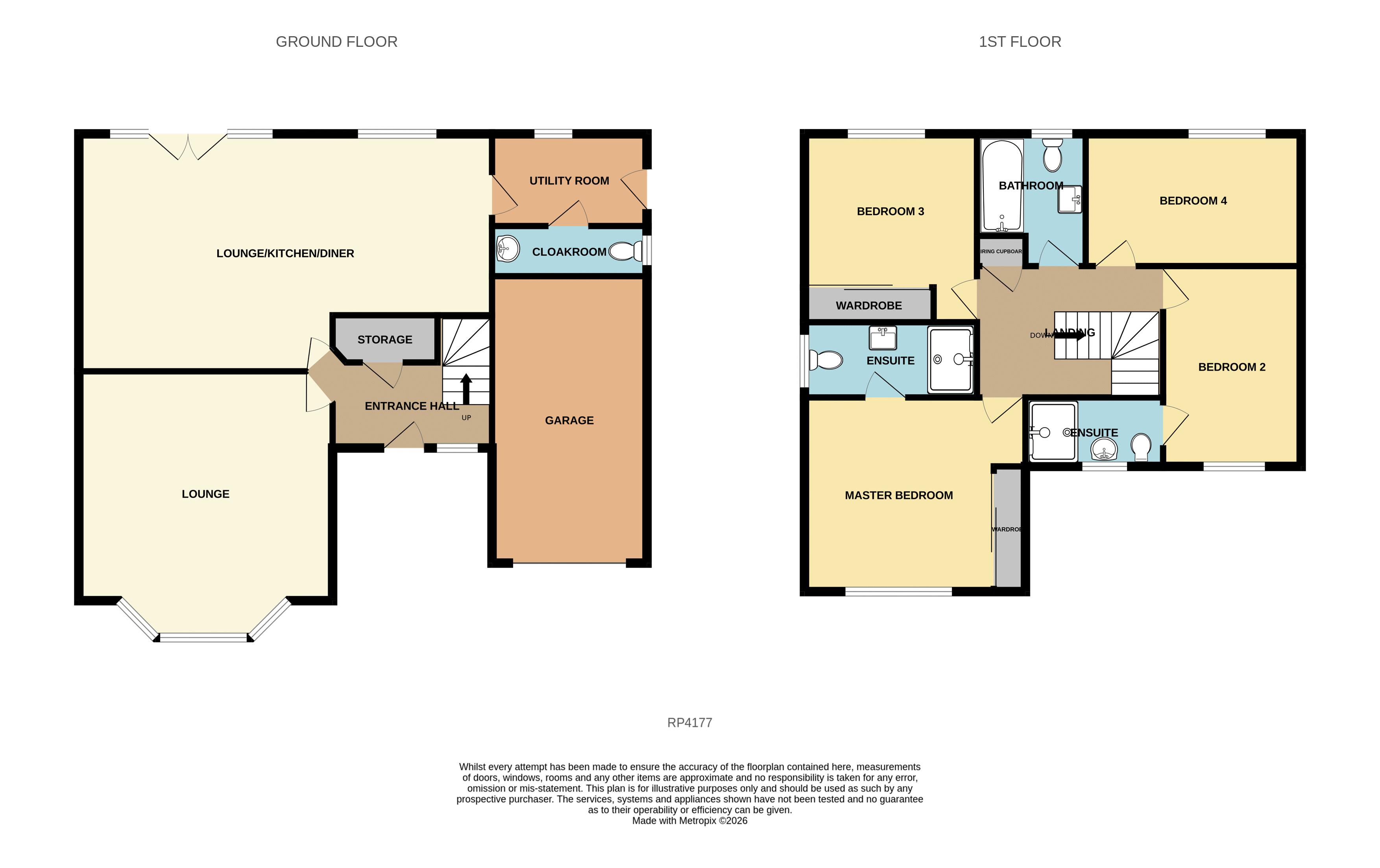 9, Clos Emlyn, Old Colwyn floorplan
